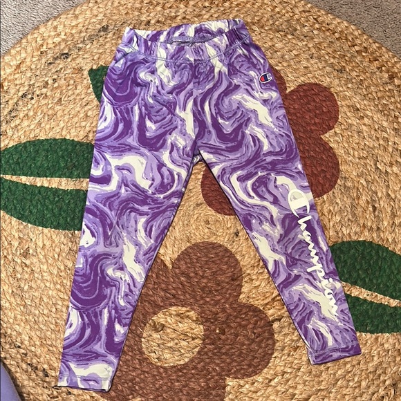 Champion Purple Hoodie and Leggings Set - Picture 4 of 7